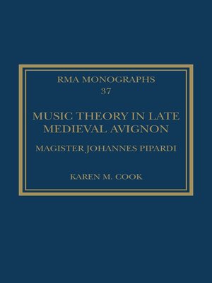 cover image of Music Theory in Late Medieval Avignon